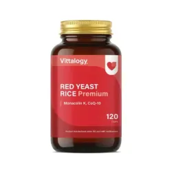 Vittalogy Red Yeast Premium, 120 cápsulas