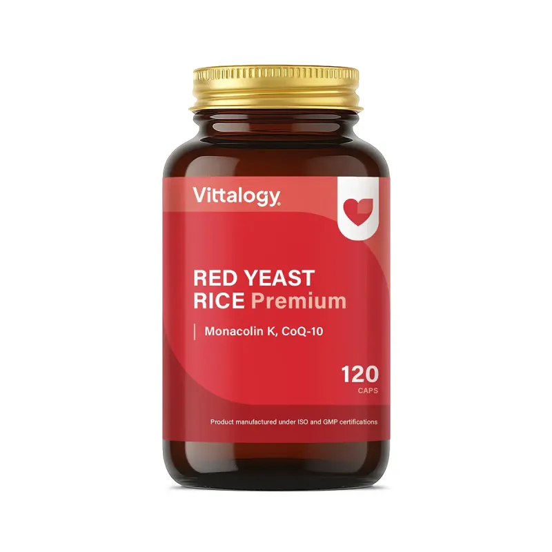 Vittalogy Red Yeast Rice Premium 120 cápsulas | Farmacia Barata