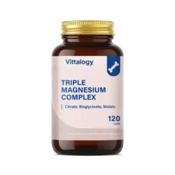Vittalogy Triple Magnesium Complex, 120 cápsulas