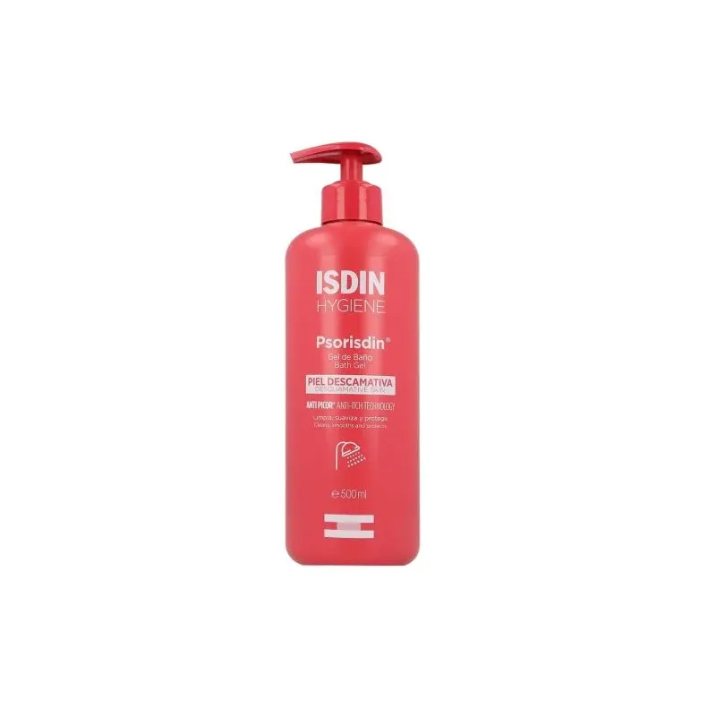 Isdin Psorisdin Gel de Baño Antipicor, 500ml