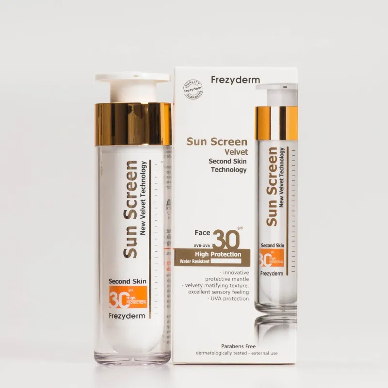 Frezyderm Velvet Sunscreen Facial SPF30 50ml Frezyderm Velvet Sunscreen Facial SPF30 50ml