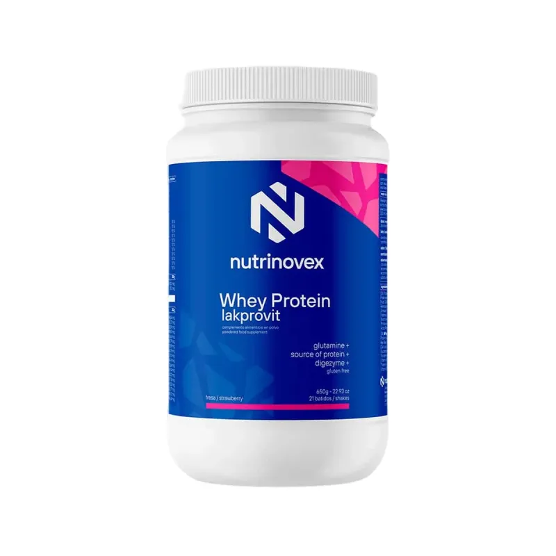 Lakprovit Whey Protein Fresa 650g | Farmacia Barata
