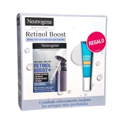 Neutrogena Retinol Boost+ Serum Intenso de Noche, 30 ml + Regalo Hydro Boost Fluido Hidratante SPF50, 15ml