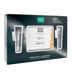 Martiderm Platinum photoage, 30 ampollas + REGALO Platinum eye correct día y noche