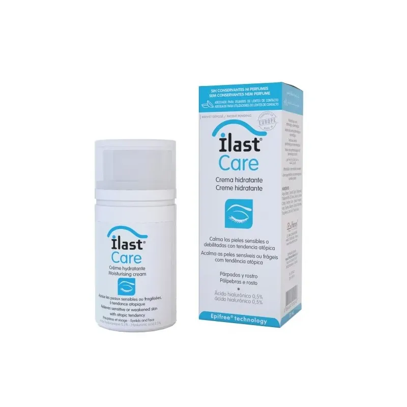 Ilast Care crema hidratante para el párpado, 30 ml Ilast Care crema hidratante para el párpado, 30 ml