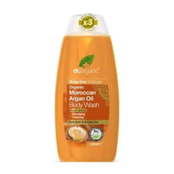 Dr Organic Gel de ducha de Argán, 250ml.