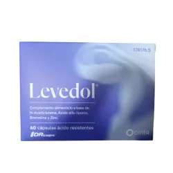 Levedol, 60 Cápsulas.