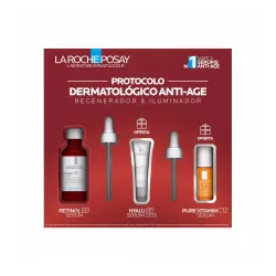 La Roche Posay Retinol B3 Serum, 30ml + Regalo Hyalu B5 serum ojos + Pure Vitamin C12 serum