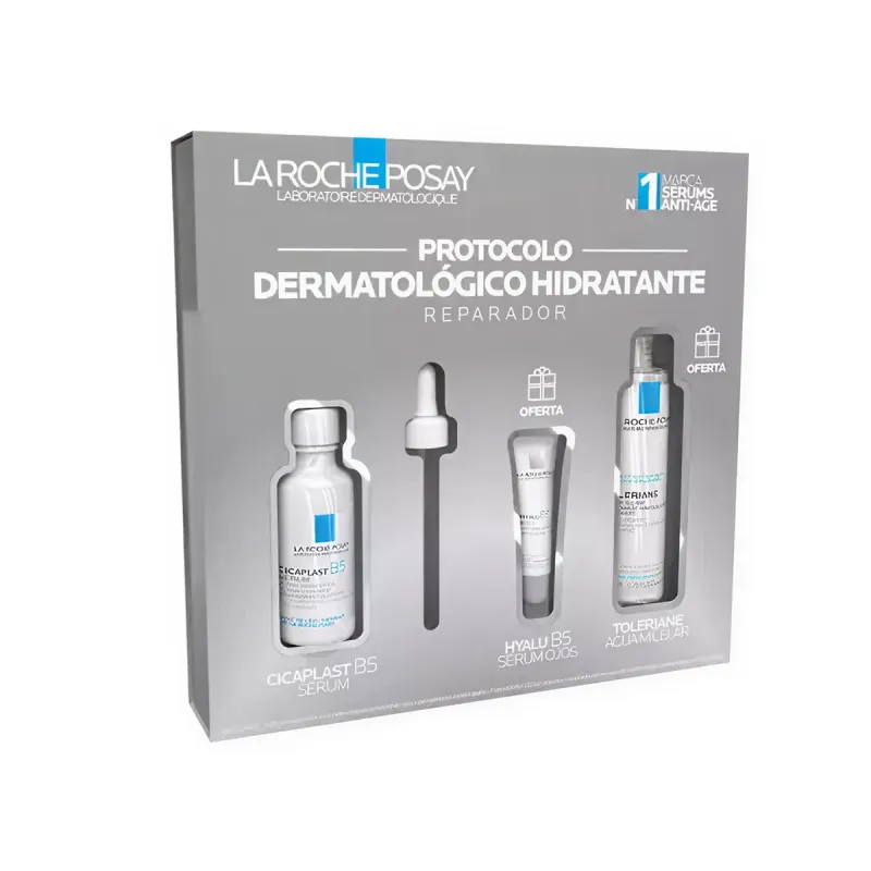 Cicaplast B5 Sérum 30 ml + Hyalu B5 Ojos + Toleriane Agua Micelar | Farmacia Barata Cicaplast B5 Sérum 30 ml + Hyalu B5 Ojos + Toleriane Agua Micelar | Farmacia Barata