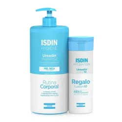ISDIN Ureadin Pack Gel de Baño,1 L + Loción 10, 200ml