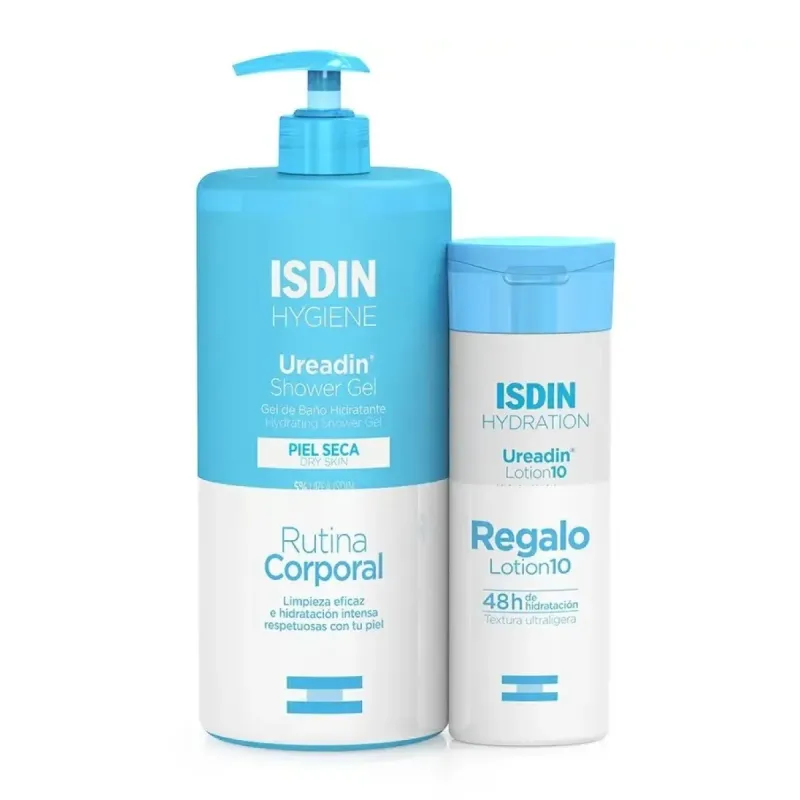 ISDIN Ureadin Pack Gel de Baño 1 L + Loción 10 200 ml | Farmacia Barata ISDIN Ureadin Pack Gel de Baño 1 L + Loción 10 200 ml | Farmacia Barata