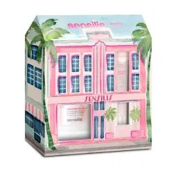 Sensilis Cofre Skin Glow Gel Alisador Iluminador, 50ml + Contorno de Ojos, 15ml