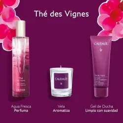 Caudalie Cofre The des Vignes Agua Refrescante 50 ml + Gel de Ducha + Vela | Farmacia Barata Caudalie Cofre The des Vignes Agua Refrescante 50 ml + Gel de Ducha + Vela | Farmacia Barata