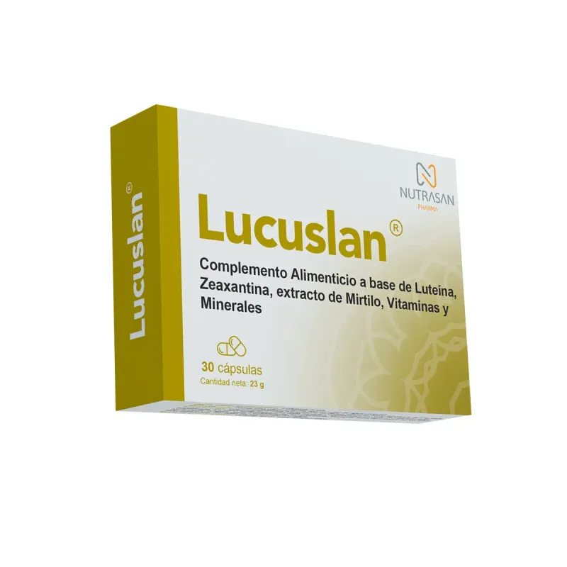 Lucuslan 30 cápsulas | Farmacia Barata Lucuslan 30 cápsulas | Farmacia Barata