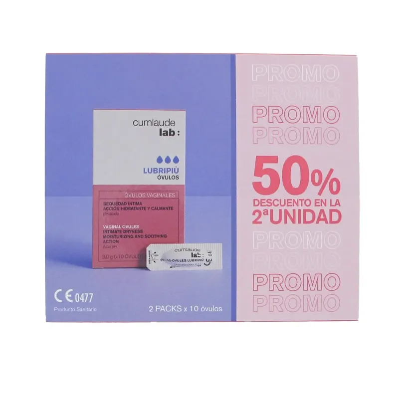 Cumlaude Lubripiu Óvulos Duplo 2×10 óvulos | Farmacia Barata Cumlaude Lubripiu Óvulos Duplo 2×10 óvulos | Farmacia Barata