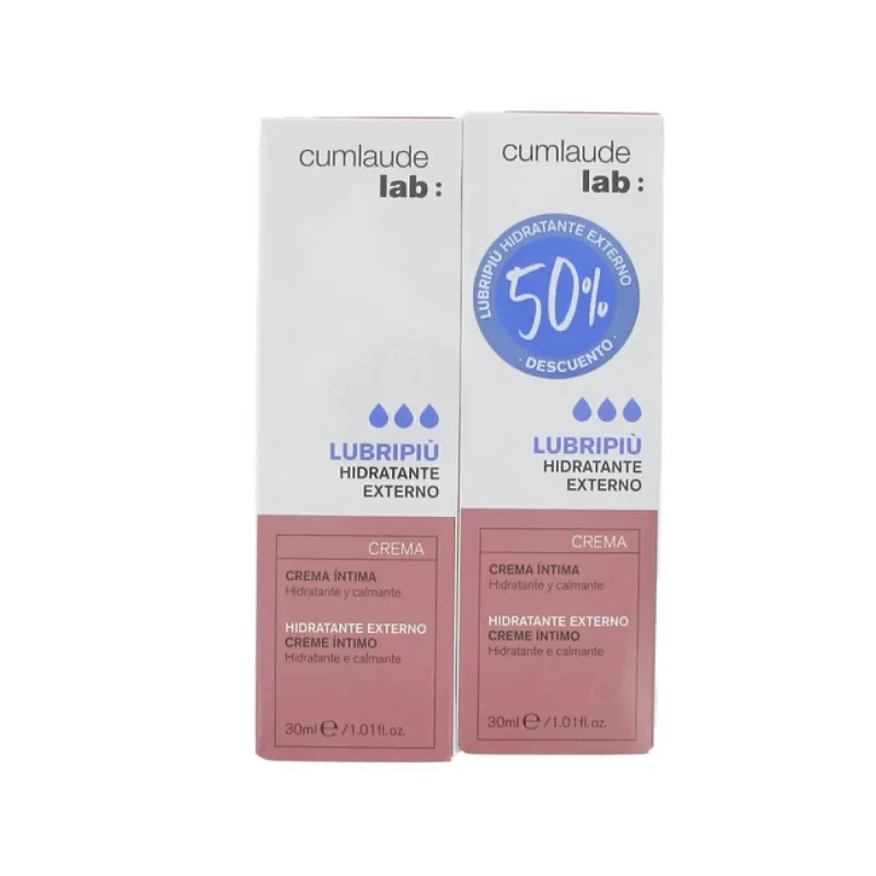 Cumlaude Lubripiu Crema Dúo 2×30 ml | Farmacia Barata Cumlaude Lubripiu Crema Dúo 2×30 ml | Farmacia Barata