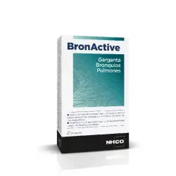NHCO Bronactive Garganta Bronquios Pulmones, 28 cápsulas