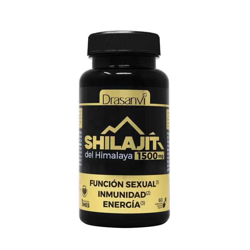 Drasanvi Shilajit 60 cápsulas | Farmacia Barata