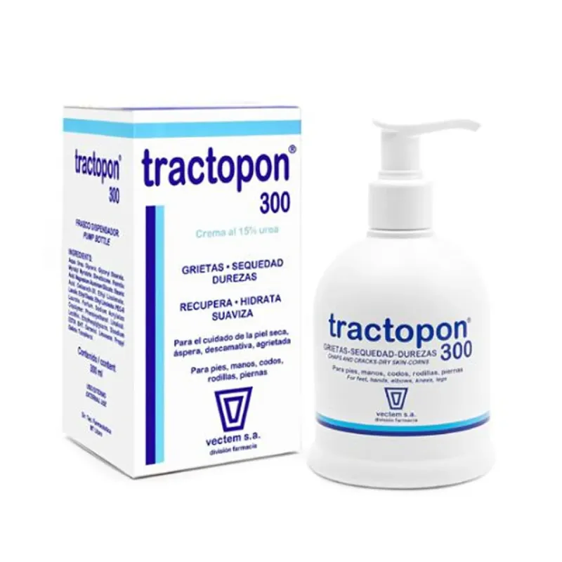 Vectem Tractopon 300 Crema Urea 15% 300 ml | Farmacia Barata Vectem Tractopon 300 Crema Urea 15% 300 ml | Farmacia Barata