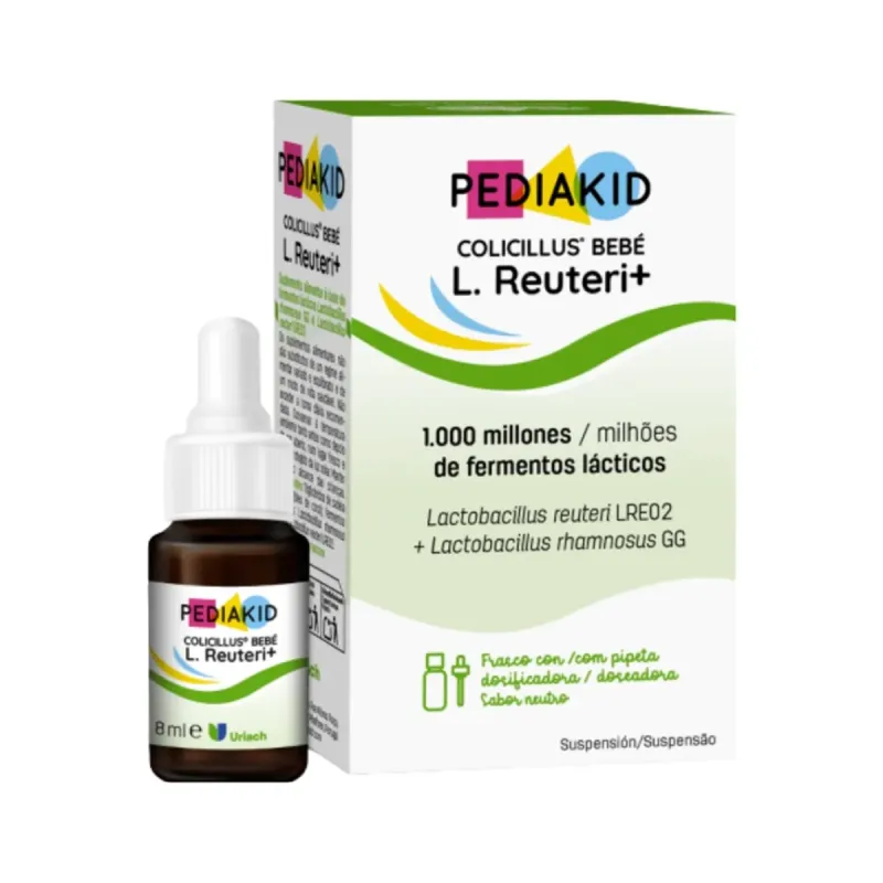 Pediakid Colicillus Bebé Reuteri 8 ml | Farmacia Barata Pediakid Colicillus Bebé Reuteri 8 ml | Farmacia Barata