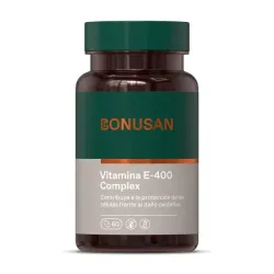 Bonusan Vitamina E-400 complex, 60 perlas