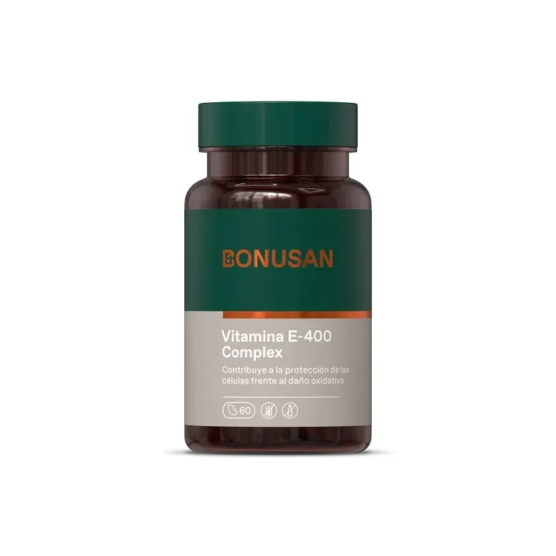 Bonusan Vitamina E-400 complex, 60 perlas Bonusan Vitamina E-400 complex, 60 perlas