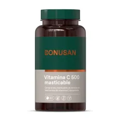 Bonusan Vitamina C 500 masticable, 60 comprimidos