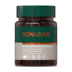 Bonusan Vitamina B12 activa 1000 complex, 60 comprimidos