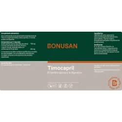 Bonusan Timocapril etiqueta