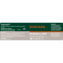 Bonusan Molibdeno 400, 120 comprimidos