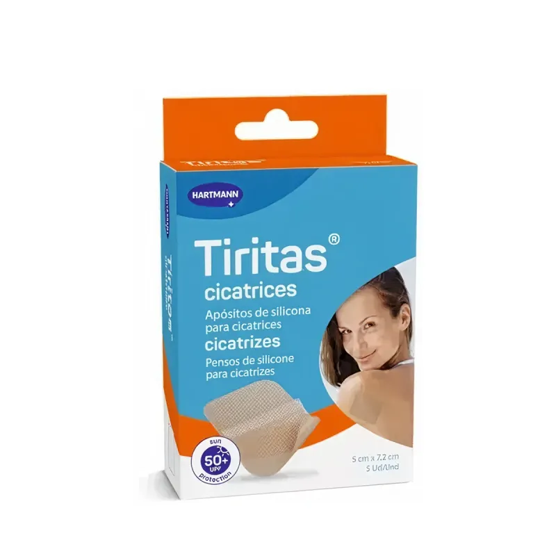 Tiritas Cicatrices Silicona 7,2 cm × 5 cm 5 uds | Farmacia Barata