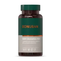 Bonusan GSH Glutatión 100, 60 cápsulas
