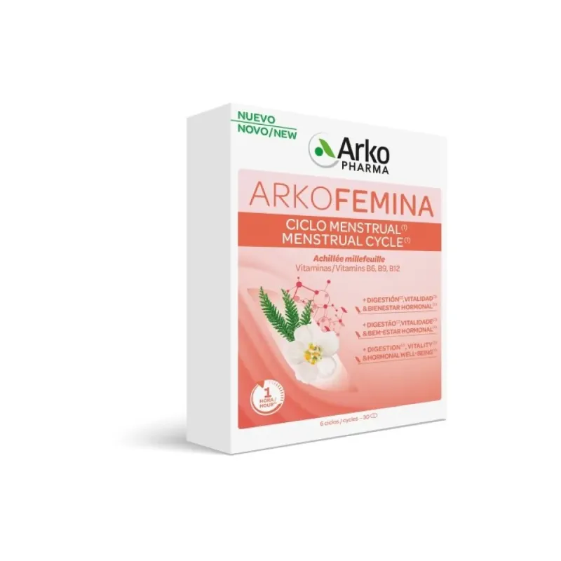 Arkofemina Ciclo Menstrual 30 comprimidos | Farmacia Barata Arkofemina Ciclo Menstrual 30 comprimidos | Farmacia Barata