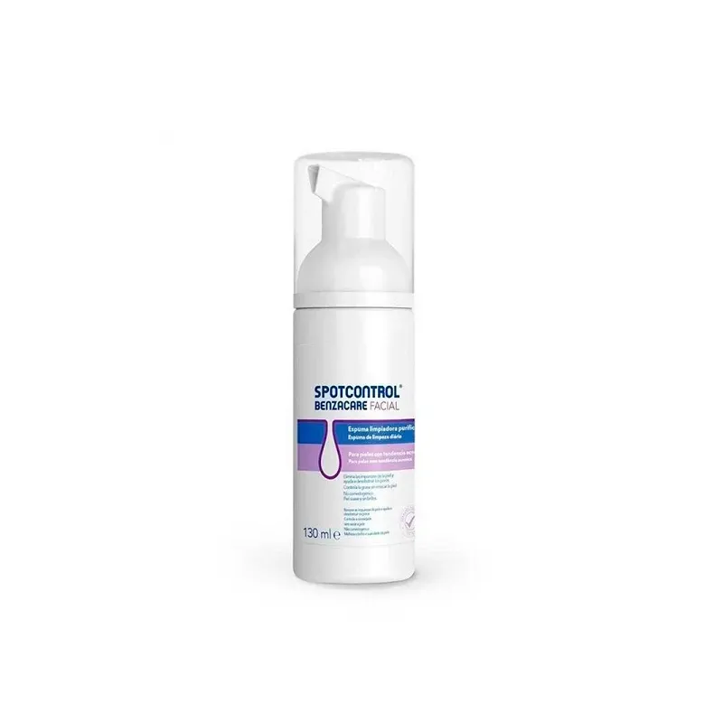 Benzacare Spotcontrol espuma limpiadora, 130 ml