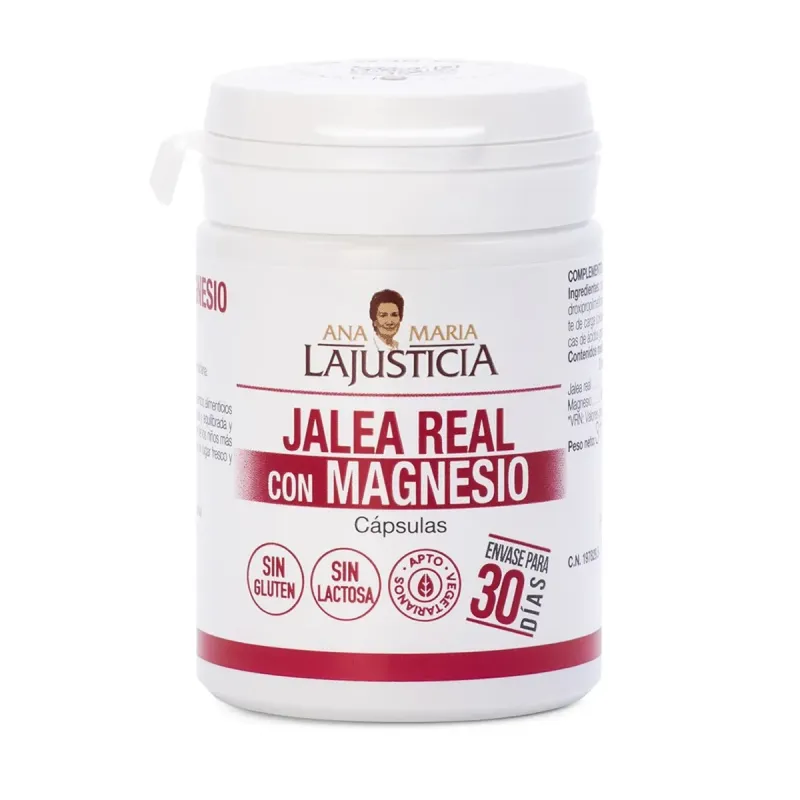 Ana María Lajusticia Jalea Real con Magnesio 60 cápsulas | Farmacia Barata Ana María Lajusticia Jalea Real con Magnesio 60 cápsulas | Farmacia Barata