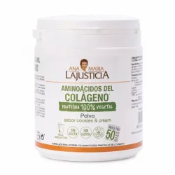Ana María LaJusticia Aminoácidos del Colágeno Sabor Cookies-Cream, 350 gr