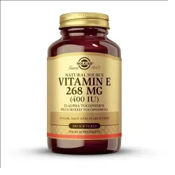 Solgar Vit E 400 UI, 100 Caps. Veg.