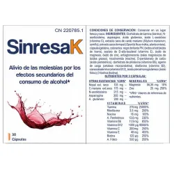 Sinresak 30 cápsulas | Farmacia Barata Sinresak 30 cápsulas | Farmacia Barata