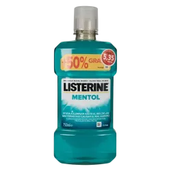 Listerine Mentol, 750 ml