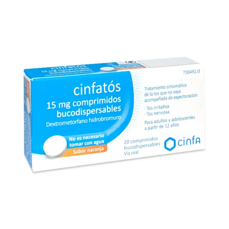 Cinfatós 15 mg, 20 comprimidos bucodispersables | Farmacia Barata Cinfatós 15 mg, 20 comprimidos bucodispersables | Farmacia Barata