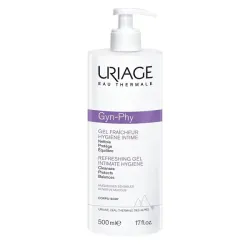 Uriage Gyn-phy Gel Refrescante Higiene Íntima, 500 ml