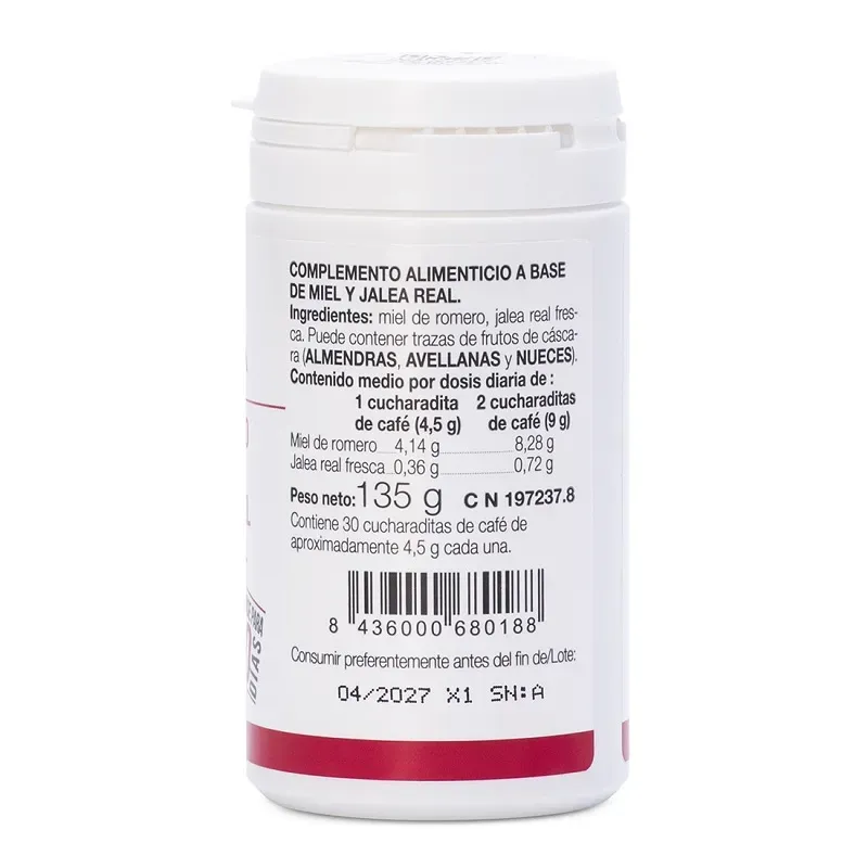 Ana María Lajusticia Jalea real + miel 135 gr. ingredientes Ana María Lajusticia Jalea real + miel 135 gr. ingredientes