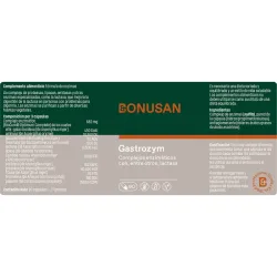 Bonusan Gastrozym, 90 cápsulas vegetarianas información Bonusan Gastrozym, 90 cápsulas vegetarianas información