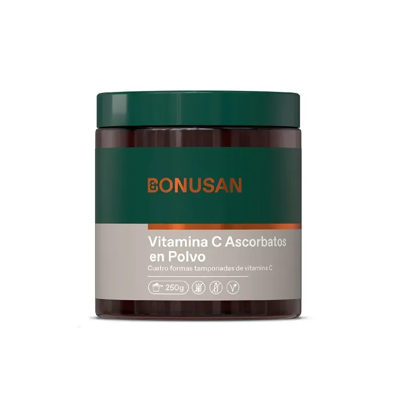 Bonusan Vitamina C ascorbatos en polvo, 250 g | Farmacia Barata Bonusan Vitamina C ascorbatos en polvo, 250 g | Farmacia Barata