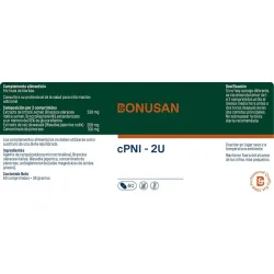 Bonusan cPNI - 2U, 60 comprimidos etiqueta