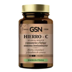 GSN Hierro con vitamina C, 60 comprimidos
