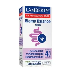 LAMBERTS Biome Balance Youth, 30 capsulas