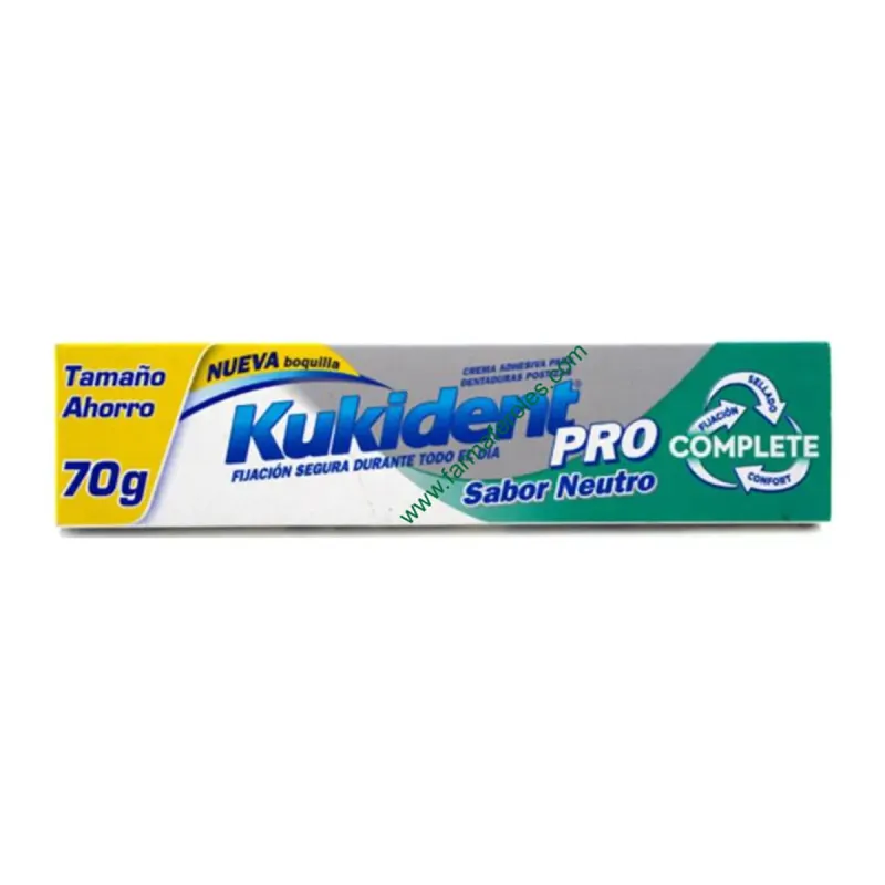 Kukident Pro Complete Sabor Neutro, 70g | Farmacia Barata