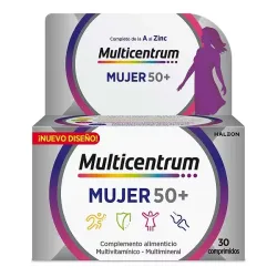 Multicentrum Mujer 50+, 30 comprimidos