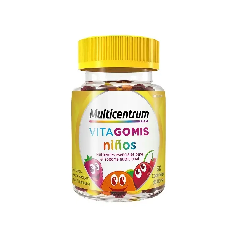 Multicentrum vitagomis niños, 30 gominolas Multicentrum vitagomis niños, 30 gominolas